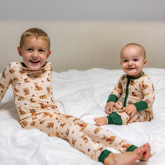 FOREST FRIENDS 2 PIECE SET