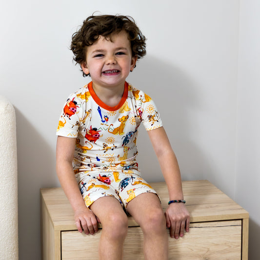 SUNRISE SAFARI SHORTS SET