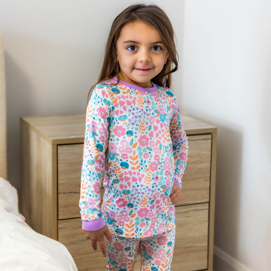 SPRING FLORAL 2 PIECE SET