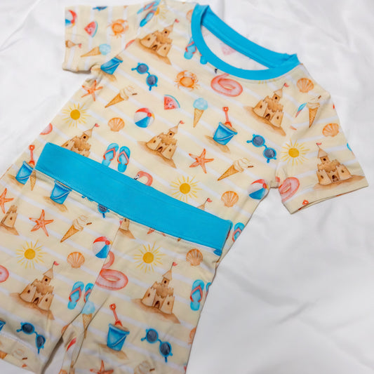JUST BEACHY SHORTS SET
