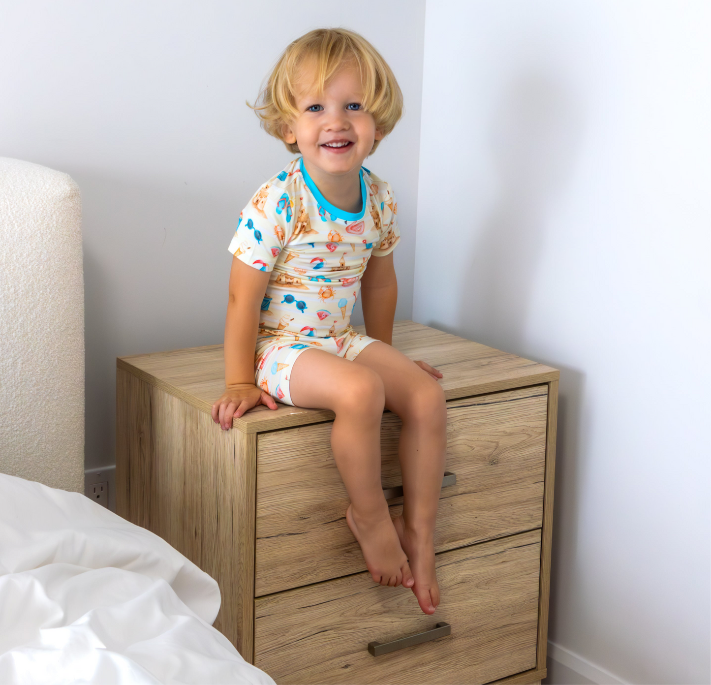 JUST BEACHY SHORTS SET