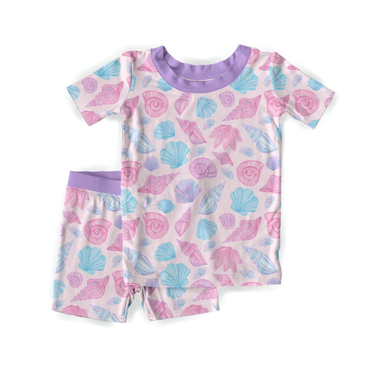 SEASHELL SNUGGLES SHORTS SET (PRE-ORDER)